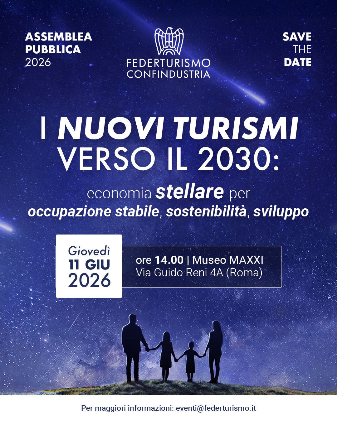 Save the Date Assemblea Pubblica Federturismo Confindustria 2026